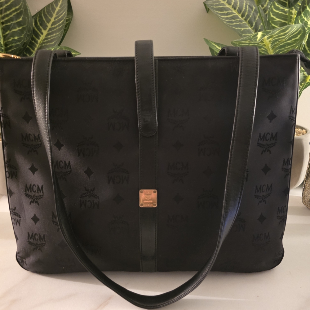 MCM Black Tote Bag